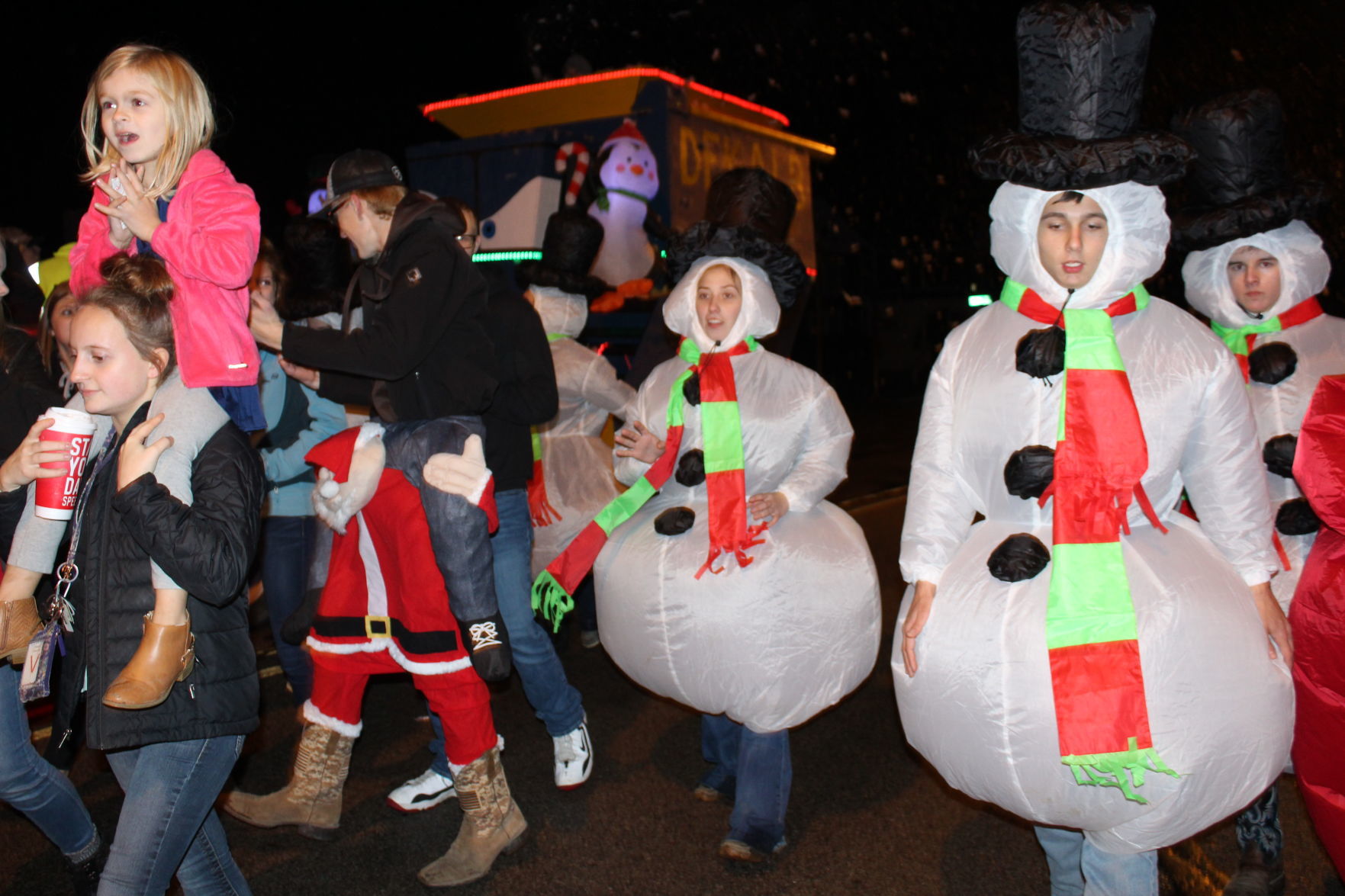 DeKalb FFA wins Christmas parade prize